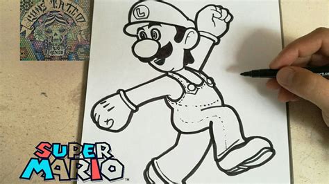 Como Dibujar A Mario Bros How To Draw Mario Bros Youtube Images
