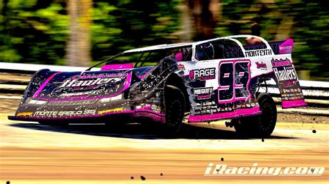 Iracing Dirt Super Late Models At Volusia Youtube