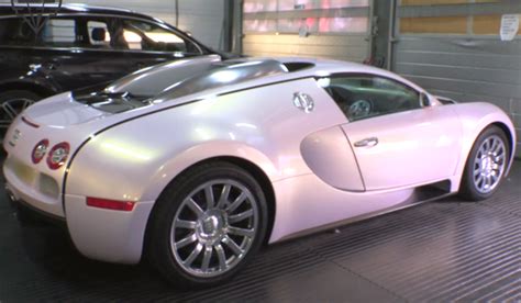 Video Pearl Whitepink Bugatti Veyron Gtspirit