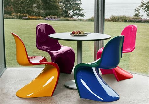 Vitras Limited Edition Panton Chair Duo Is A Colorful Delight Moss