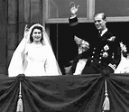 Il matrimonio della regina Elisabetta d'Inghilterra e del Principe ...