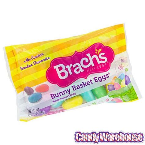 Brachs Bunny Basket Marshmallow Easter Eggs 9 Ounce Bag Bunny
