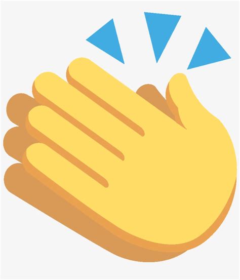 Clapping Hands Png Emojis De Aplauso Png Clap Emoticon Free Emoji My