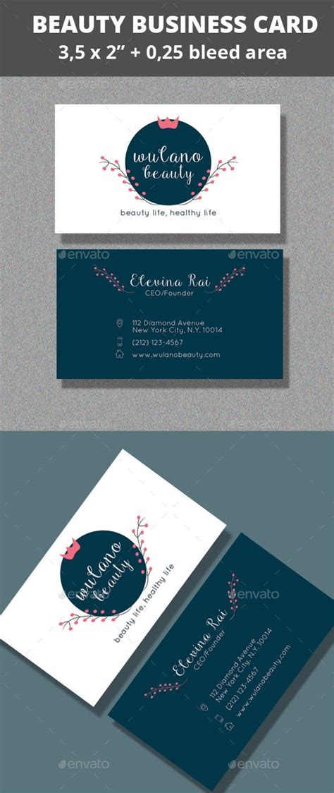 12 of the best beauty business cards for individuals working in the beauty industry. Beauty Business Card | Beauty business cards, Business ...