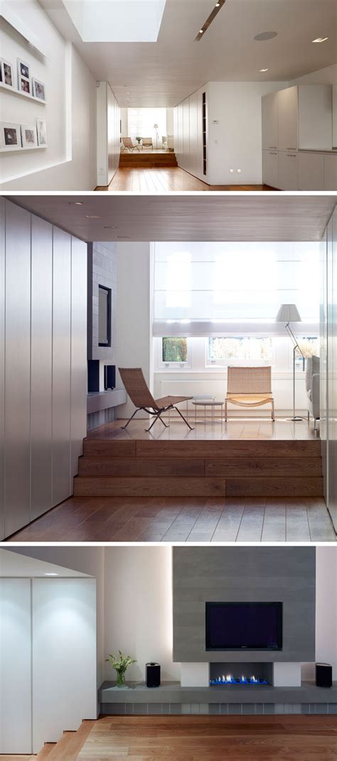 Stainless steel kitchen wall shelves uke tabs house. Thompson + Baroni Architects Designed A Contemporary ...