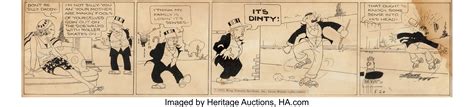 george mcmanus bringing up father daily comic strip original art lot 13188 heritage auctions