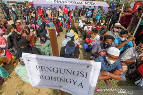 12 Imigran Rohingya Dipindahkan Dari Lhokseumawe Ke Sumatera Utara