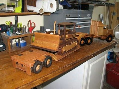 Semi Truck Project By Htl Wood Toys Wooden Toys Wooden