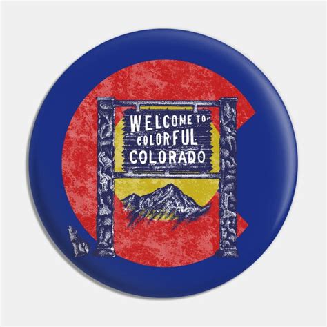 Colorado By Inkzella Colorado Custom Pins Pin
