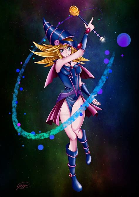 Dark Magician Girl By Xenoviaaluma Anime Character Drawing Dark Magician Cards Anime