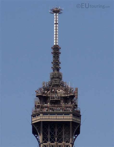 The Very Top Of The Eiffel Tower By Eutouring On Deviantart