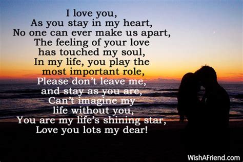 My Lifes Shining Star Short Love Poem