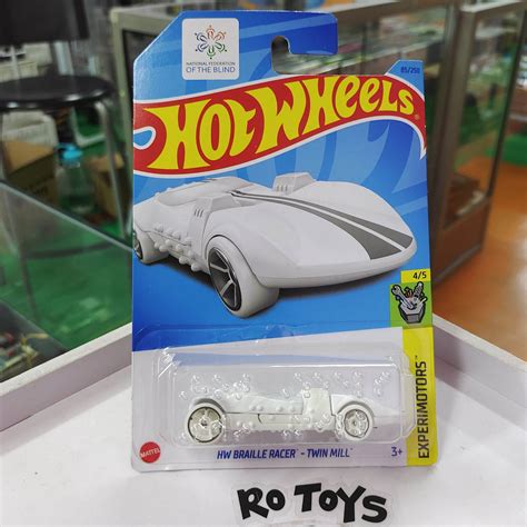 HOT WHEELS HW BRAILLE RACER TWIN MILL Lazada