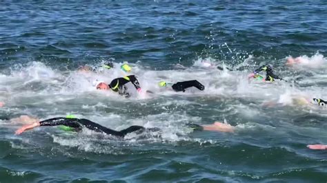 Portugal Setúbal Elite Marathon Open Water Swim Race Youtube
