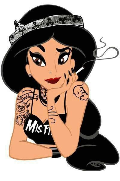 Jasmine Dans Top 19 Des Princesses Disney Tatouées Et Percées En Mode