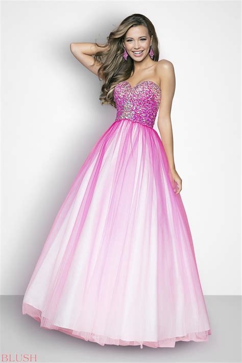 Ball Gowns Pink By Blush Prom Pink From Dresses