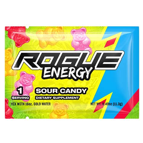 Rogue Energy Sour Candy Sachet New Edition Achat Boisson Gamer