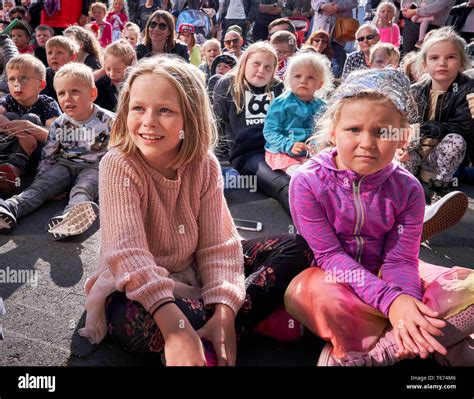 Children Cultural Day Reykjavik Iceland Stock Photo Alamy
