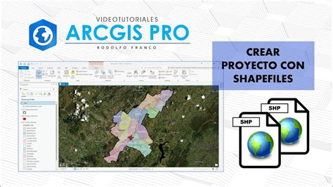 Arcgis Pro Crear Proyecto Con Shapefiles Youtube