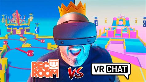 🔥fall Guys En Realidad Virtual🔥 2x1 Rec Room Vs Vrchat Youtube