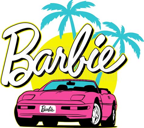 Barbie Logo, Friends Font, Malibu Barbie, Cute Paintings, Create T gambar png