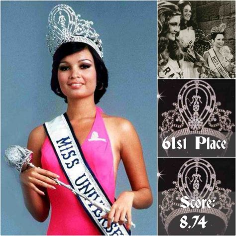 Most Beautiful Miss Universe 1952 2016 62nd Place To 59th