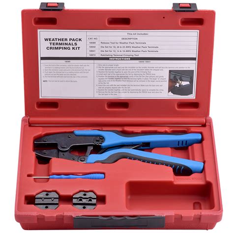 Weather Pack Crimping Tool Kit