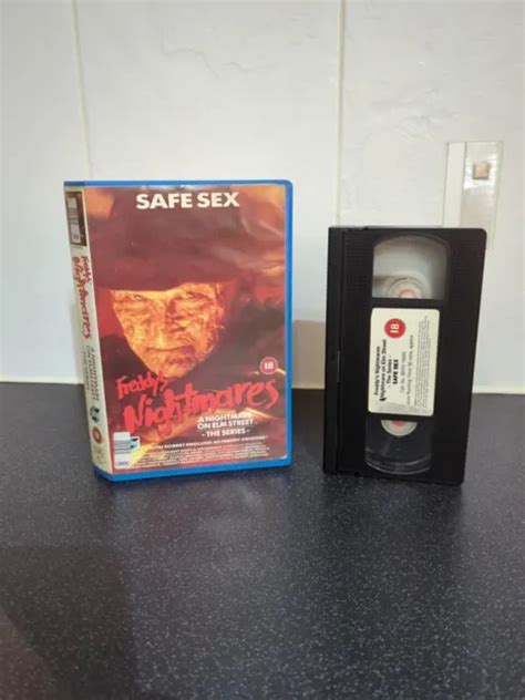 Freddys Nightmares Safe Sex Vhs Pal Rental Braveworld £1999