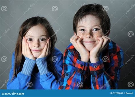 Siblings Stock Photo Image Of Brother Lucky Dress 37709088