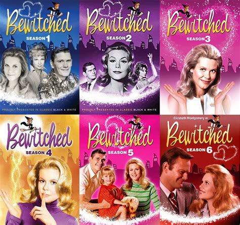 bewitched season 1 6 dvd set starring elizabeth montgomery