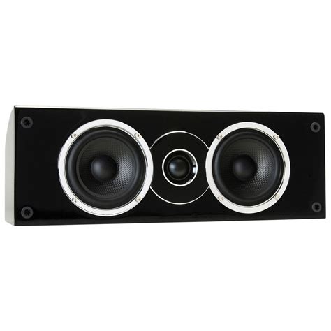 Pure Acoustics Noble Ii C Dual 4 2 Way Mtm Center Channel Speaker Black