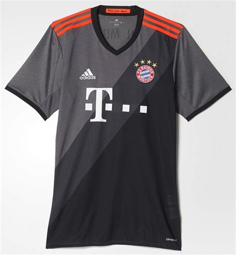 Adidas bayern munich 1996 1997 home football shirt jersey s small vintage. A Vision In Charcoal: Bayern Munich's New Adidas 2016/17 ...
