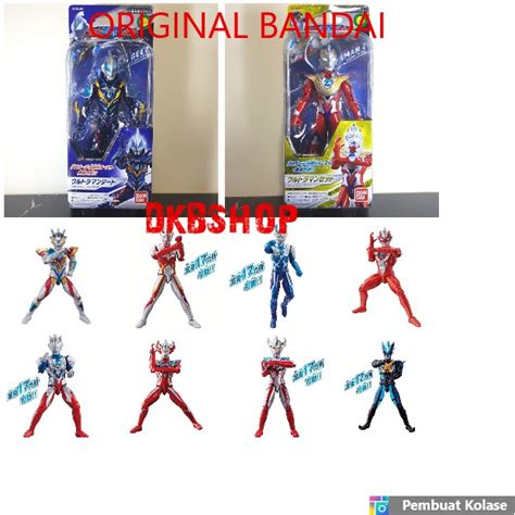 Jual Bandai Ultra Action Figure Ultraman Z Ultraman Zero Uitraman Geed