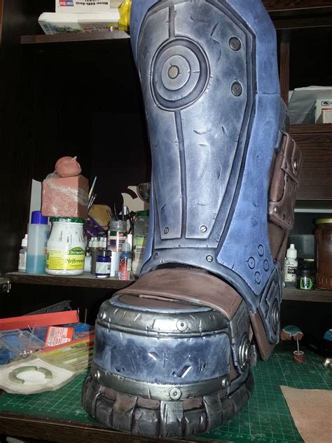 First Try With Eva Foam Armor Boots Carmine Clayton Cosplay
