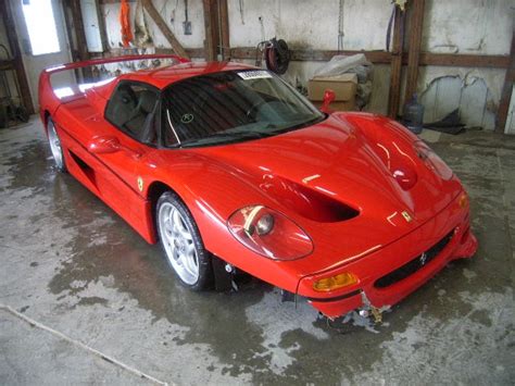 Insurance companies, fleet and lease organisations, car rental companies. Copart Ferrari F-50 going to auction! Whoa! copart.com | Salvage cars, Car auctions