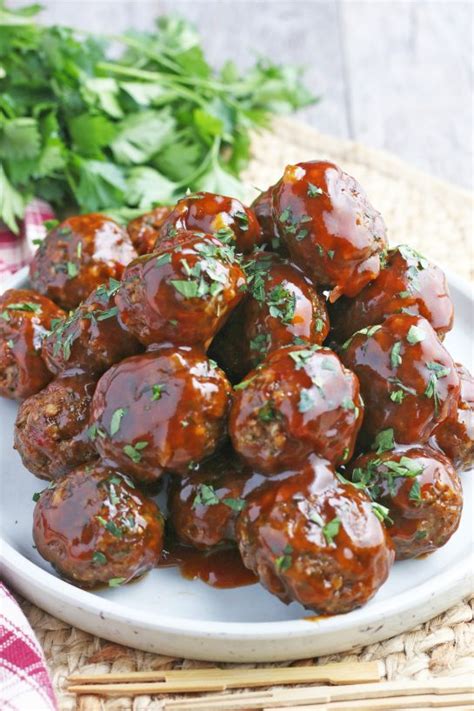 These easy, cheesy crockpot meatballs are loaded with flavor and will feed a crowd! Bacon Bourbon Meatballs | Recipe in 2020 | Homemade ...