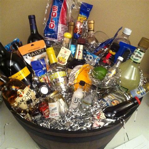 We've uncovered some of the best of the best so you can send any of these. Basket Idea: alcohol (With images) | Silent auction ...