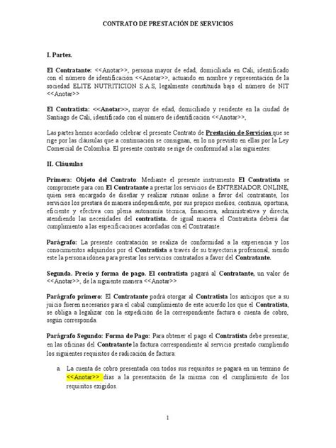 Modelo Carta Rescision Contrato Prestacion Servicios Actualizado