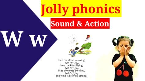 Jolly Phonics Letter W Song Phonic Song Rhymes Sound And Action