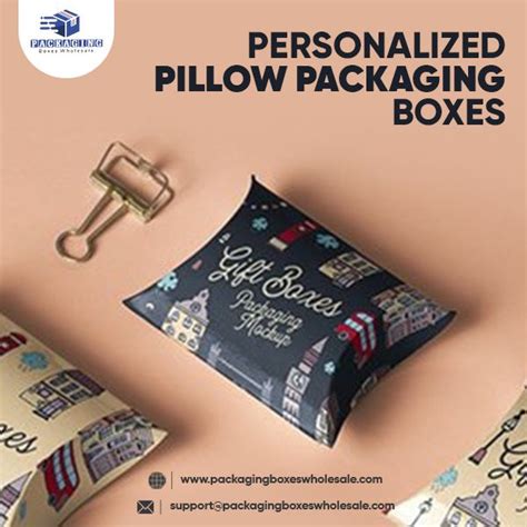 Custom Personalized Pillow Packaging Boxes In 2020 Personalized