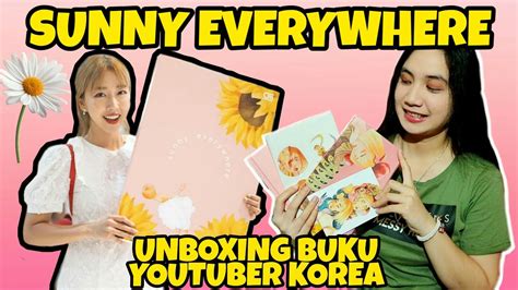 Sunnydahye Sunny Everywhere Unboxing Buku Youtuber Sunnydahyein Youtube
