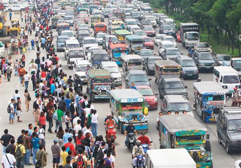 Traffic Jam In Quezon City Manila Philippines Rolex Dela Penaepa