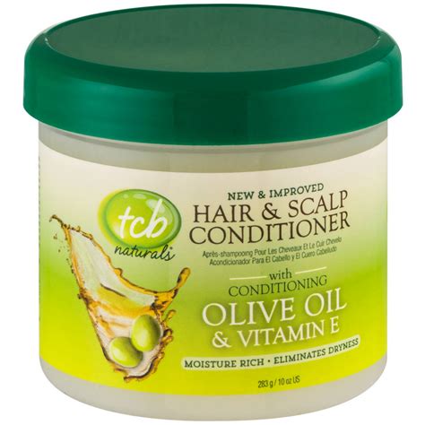 Benefits of olive oil for hair dandruff: TCB Naturals Hair & Scalp Conditioner With Olive Oil ...
