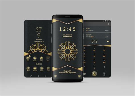 Mobile Phone Themes 2018 On Behance