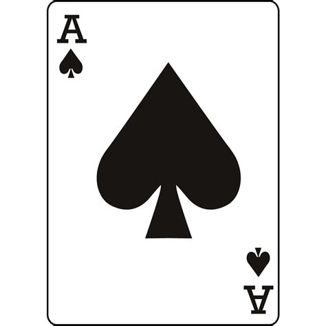 Ace Of Spades Clip Art Library