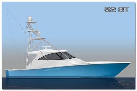 The New Viking 52 Sport Tower Sport Fishing Boats Hatteras Yachts Boat