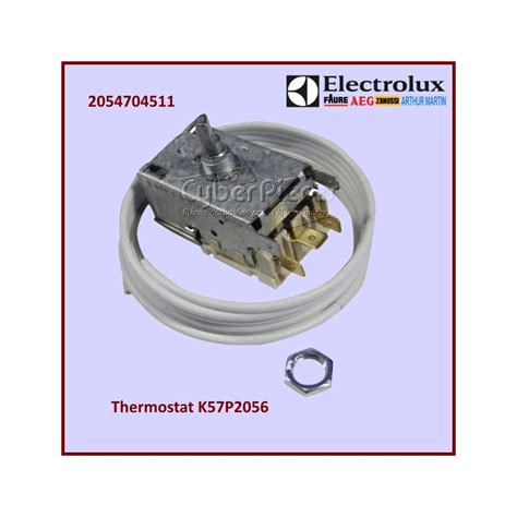 Thermostat K57P2056 Electrolux 2054704511 Pièces réfrigérateur