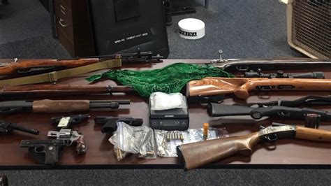 Irish Mob Gangsters Arrested Guns And Drugs Seized When Police Serve