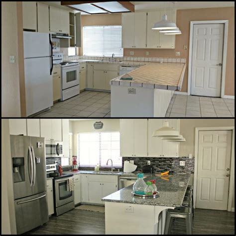 Kitchen Makeover Before And After Clever Housewife