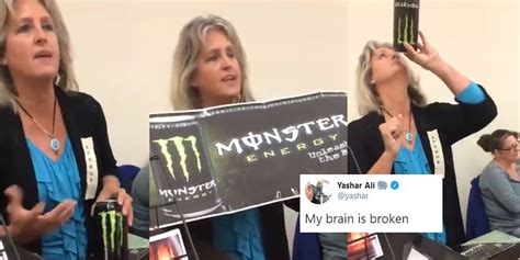 2014 Video Of Woman Claiming That Monster Energy Drinks Promote Satanism Resurfaces On Twitter